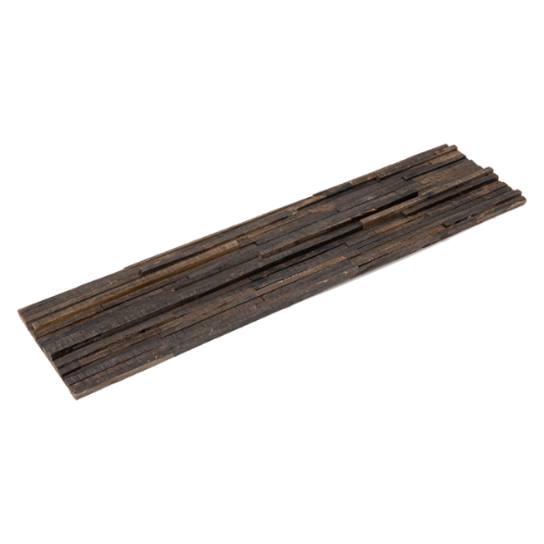 DIY 우드패널 [P-16] Linear Charcoal Slim Wood / 차콜 슬림 우드 - 1박스(6개입)