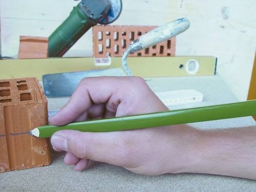 [블라이스피츠] 전문가용 석재 연필 목수 전용 프로피 펜슬 17.5cm/24cm
